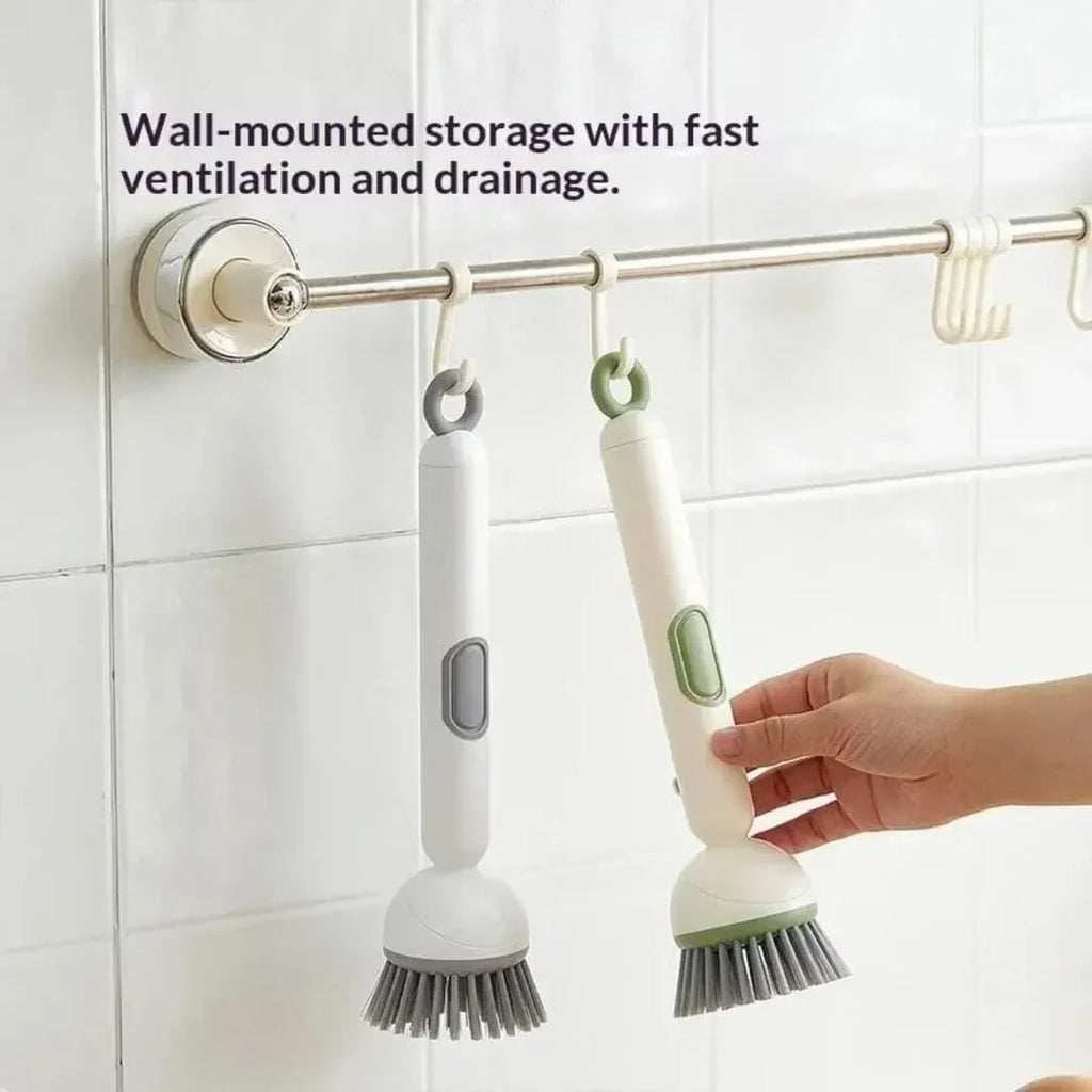 Soap Dispensing Cleaning Brush | Built-In Liquid Dispenser | Buy 1 Get 1 Free🔥