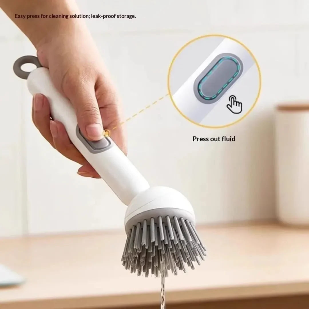 Soap Dispensing Cleaning Brush | Built-In Liquid Dispenser | Buy 1 Get 1 Free🔥