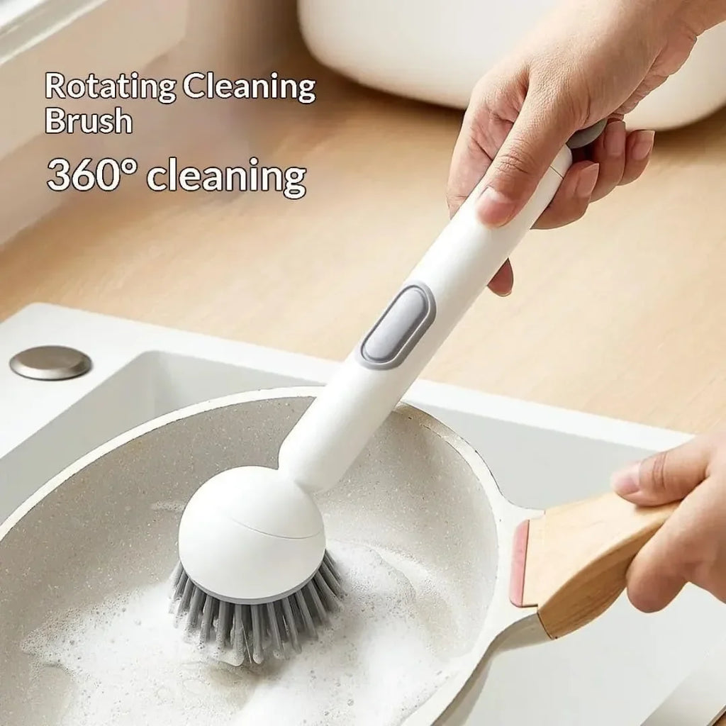 Soap Dispensing Cleaning Brush | Built-In Liquid Dispenser | Buy 1 Get 1 Free🔥