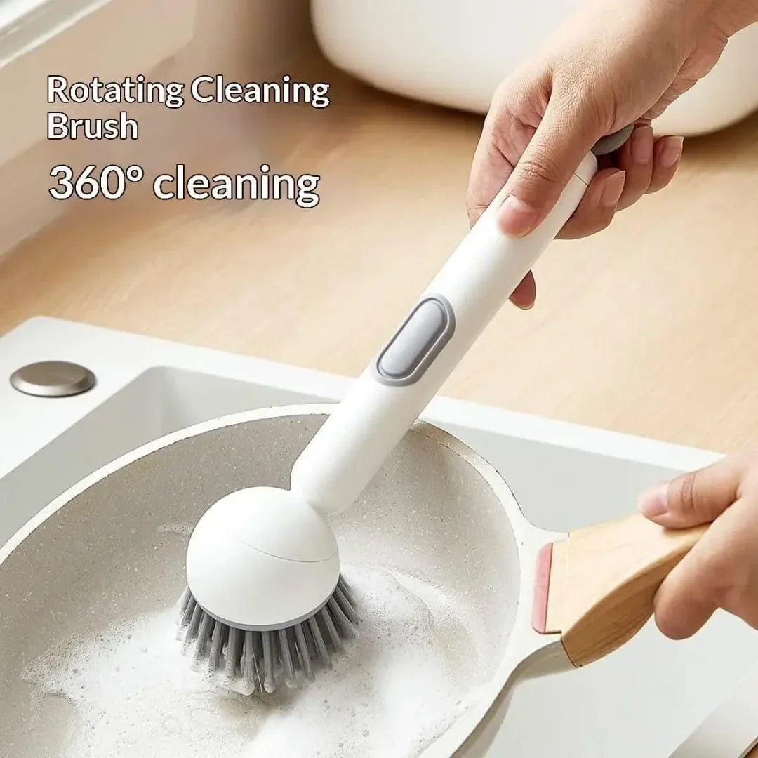 Soap Dispensing Cleaning Brush | Built-In Liquid Dispenser | Buy 1 Get 1 Free🔥